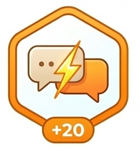 Conversation Starter Badge